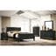 Grand lit gris pour chambre à coucher, conception en bois massif, pièce-1079894441-1079894438
