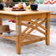 Cotesfield 25'' Teak Outdoor Coffee Table