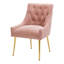 Chaise rembourrée en velours Sandstrom-1580223605