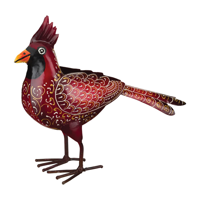 Décoration henné cardinal