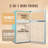 DEMULLER 3.5 Cubic Feet Mini Fridge with Freezer-108053437