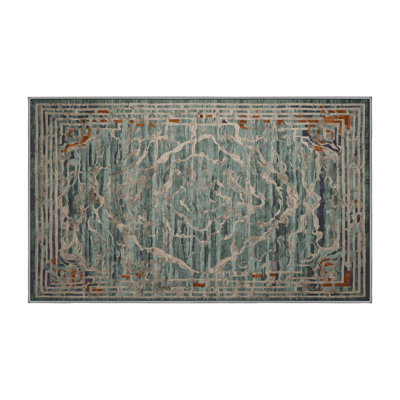 Tapis brun lavable à la machine