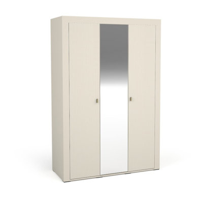 Onut 3 Door Manufactured Wood Wardrobe