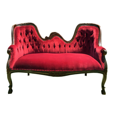 Eviemarie Velvet Loveseat