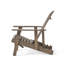 Chaise Adirondack en bois d'acacia Outsunny