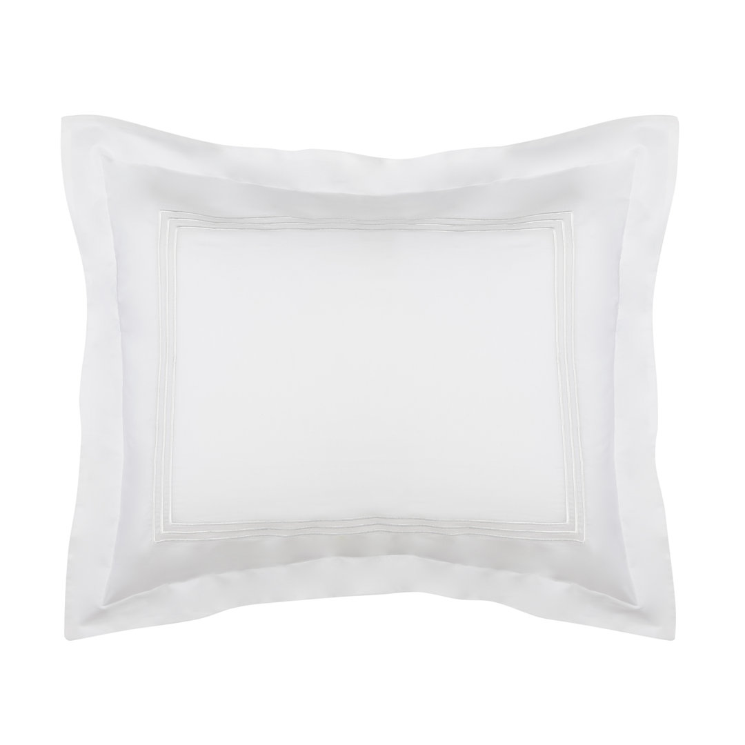 Norma Cotton Blend Pillow Sham (Set of 2) Birch Lane™ 