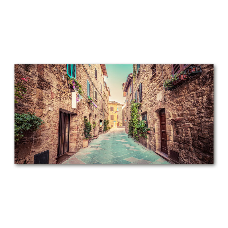 Italian Streets - Wrapped Canvas Print
