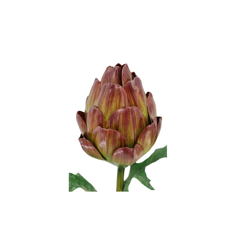 25" Artificial Purple Artichoke Stems