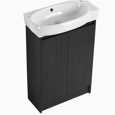 Coiffeuse 23 "avec lavabo et porte