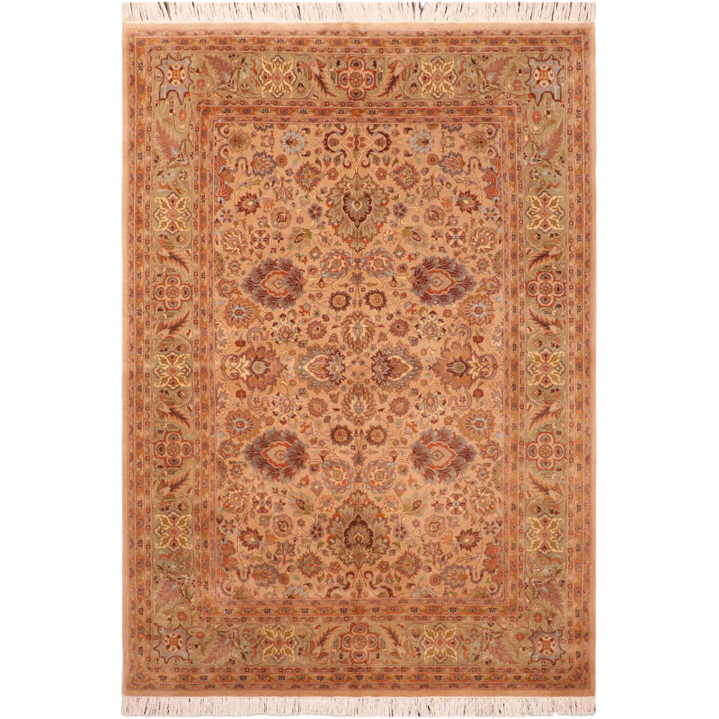 Tapis unique brun / beige 6 pi x 8 pi 7 po Padillo