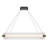 Chandelier, 4-Light, 34", Weathered Brass, Clear Glass-622515695