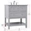 Ensemble de meuble-lavabo simple 30 po Bonsai-1489830446