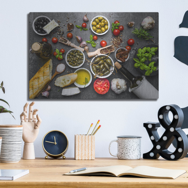 «Italian Kitchen» par Luxe Metal Portfolio, H 12 po x l 16 po