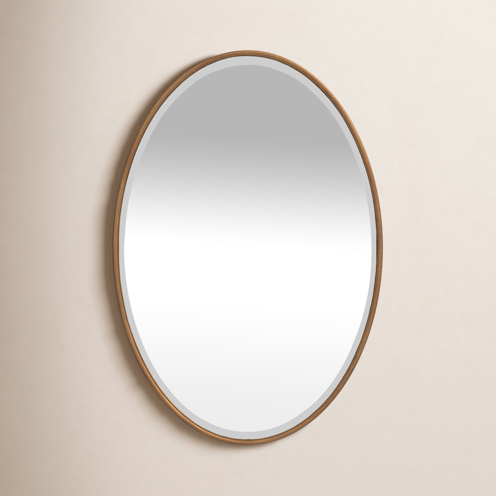 Ibon 24" Accent Mirror, Gold