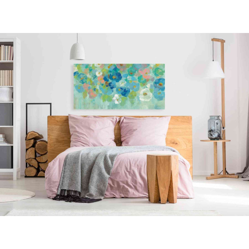 «Spring Aroma I» par Silvia Vassileva, H 30 po x l 60 po x P 1,5 po