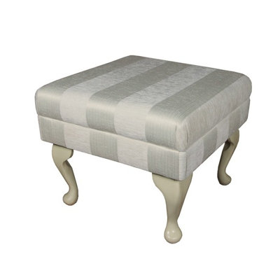50.8 cm W Chenille Rectangle Footstool