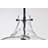 Clear Dimpled Glass Single Light Pendant