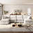 Large Storage With Double-layer Cushions And Stylish Design 6 Cushion Versatile Functionality