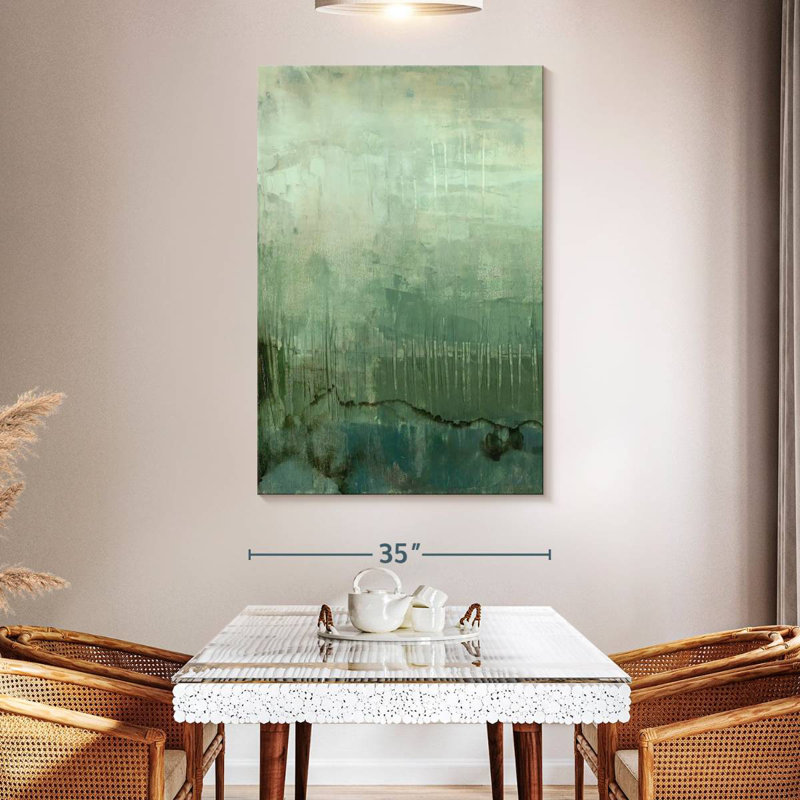 Avery Emerald Sky I, 51" H x 34" W