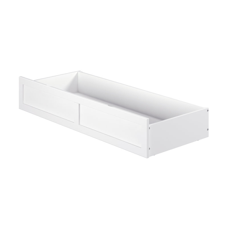 Tiroirs de rangement sous le lit, Blanc, Grand