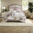 Premium Cotton Comforter Bedding Sets, Blush Floral Design, King Size