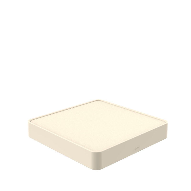 Brisa Outdoor Square Side Table, Nacar