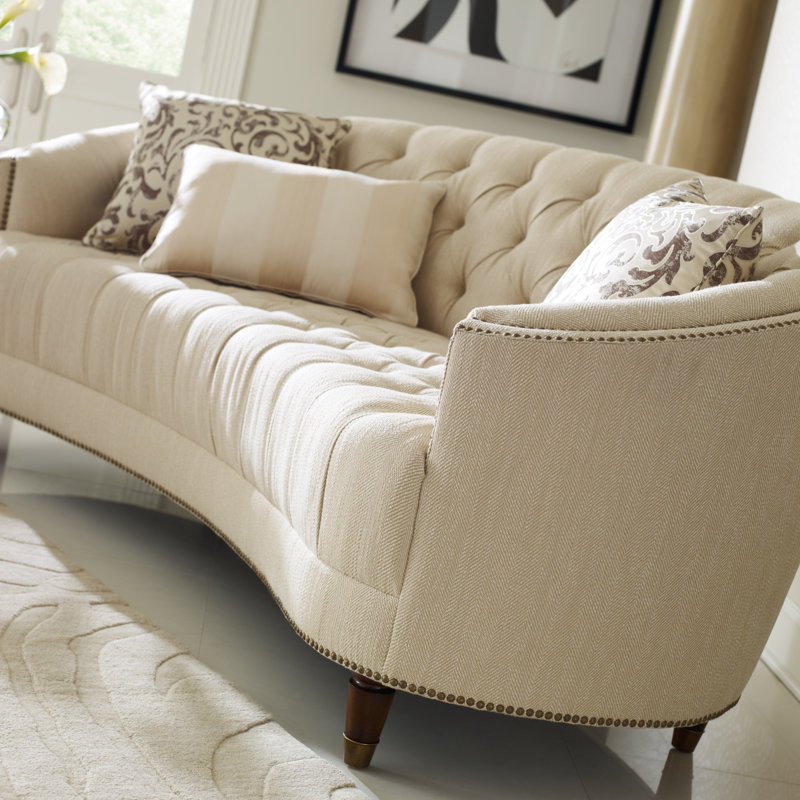 Anarah Sofa, Ivory Fabric
