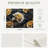 4-Piece Polyester Rectangle Dining Table Placemat