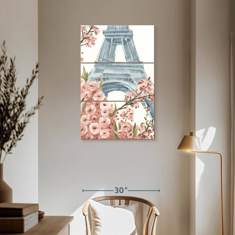 Nicci Paris Cherry Blossoms I, 57" H x 36" W