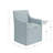 Vanderhoof Wide Armchair with Casters-1833012133