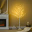 Bouleau artificiel avec 96 branches et branches claires