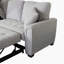 Canapé modulaire 2 pièces rembourré-112848090-112848091