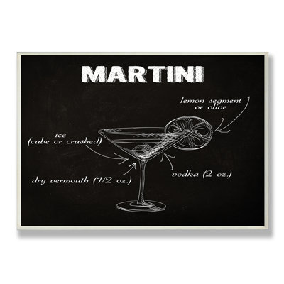 Art mural numérique Ehme «Classic Martini»