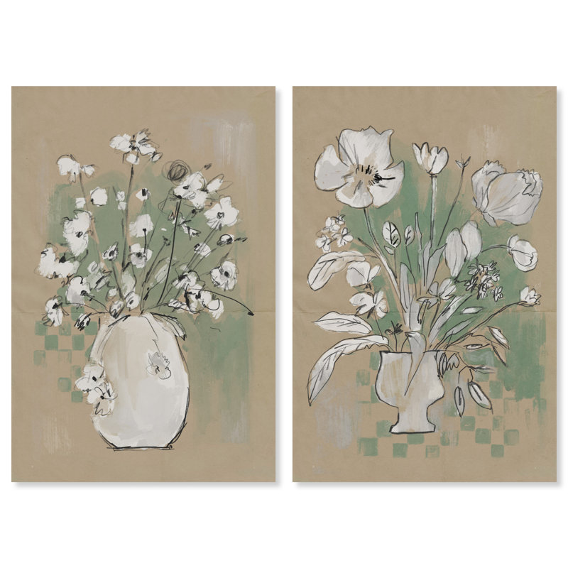 Spring Energy Set Set by Oliver Gal, 15" H x 10" W, Gallery Wrapped