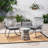 MILAN 3PC CHAT SET