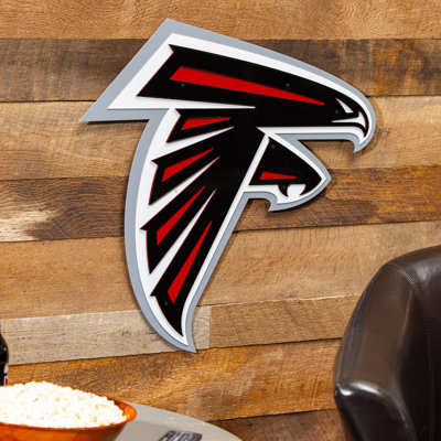 Art mural en métal Atlanta Falcons