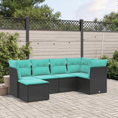 Ensemble de canapé de jardin en polyuréthane