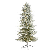 Lighted Artificial Christmas Tree