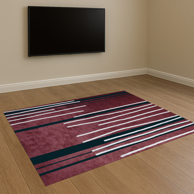 Geometric Area Rug, Rectangle 140 x 200 cm