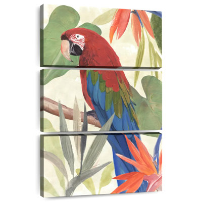 Brampt Tropical Parrot Composition III