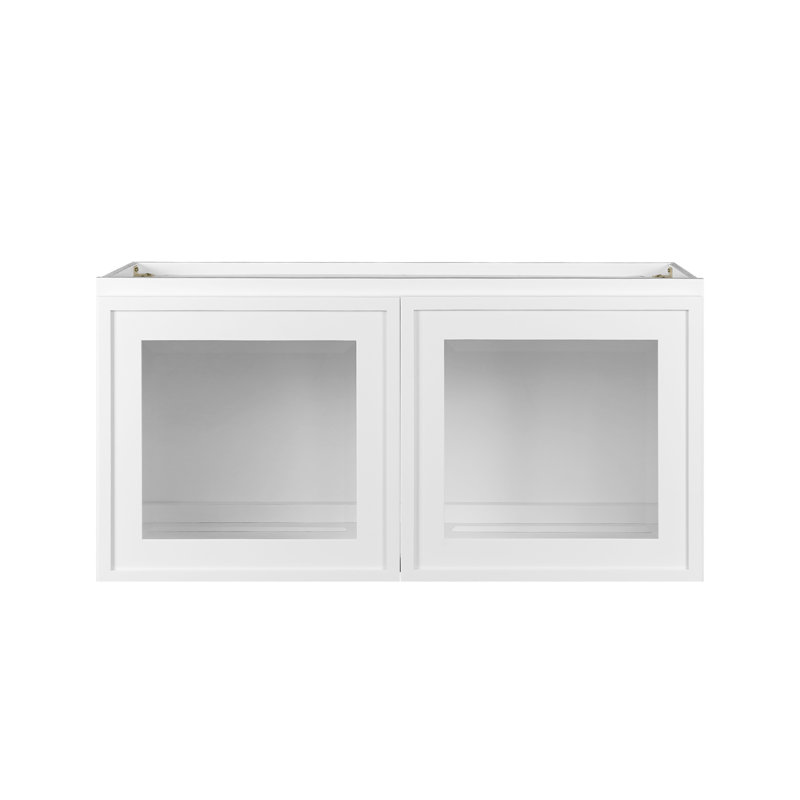 Armoire murale blanche Koville GD-W3618, 18" H x 36" W