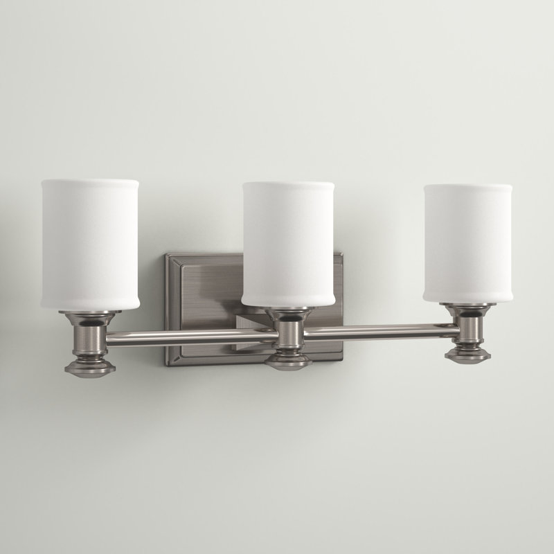 Everlee 3 - Light Dimmable Vanity Light, Brushed Nickel