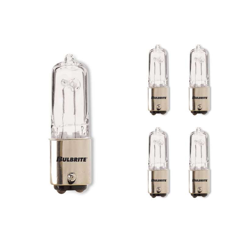 T4 Halogen, Dimmable Light Bulb, BA15d/Small Bayonet Cap Base, 50W, 950