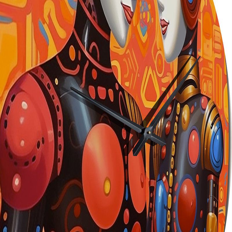 Bettie - Robot Wall Clock, Medium