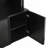 Farmhouse All-In-One Hall Tree With Adjustable Shelves, Retro Arched Entryway Storage Bench With 3 Cabinets, Wooden Coat Rack Organizer With 4 Golden Hooks For Mudroom, Hallway, Black-1915647237
