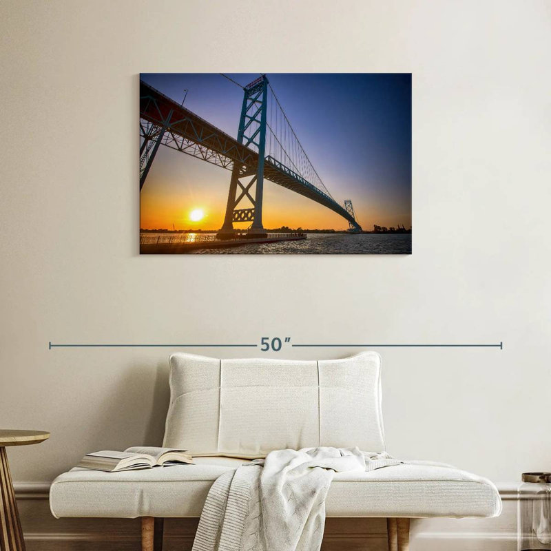 Pont suspendu Lilie, H 24 po x l 36 po