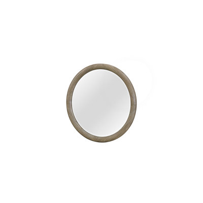 Miroir rond English Oak