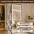 3-Color Dimmable LED Full Length Mirror with Black Aluminum Frame - Freestanding/Wall Mounted