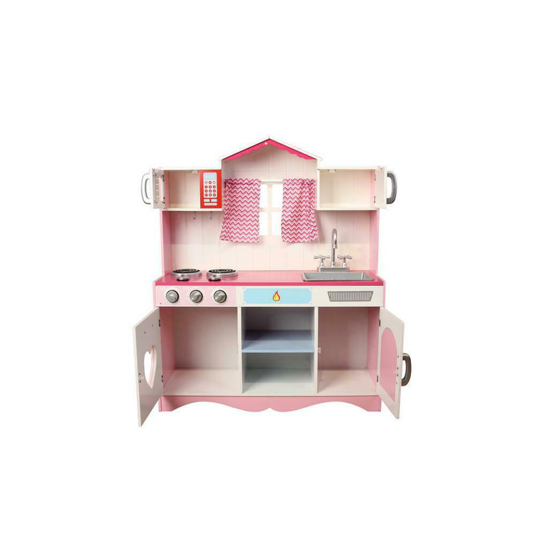 Javen Children Wooden Play Kitchen Set