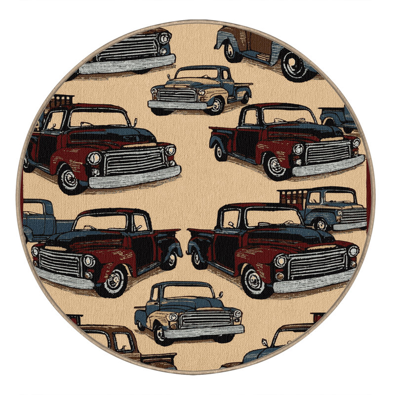  Tapis lavable pour camionnettes, Carré 3 pi